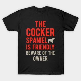 Cocker Spaniel Funny T-Shirt